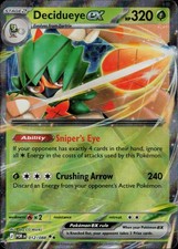 Decidueye ex POR Sv: Perfect Order #12/88 Double Rare NM