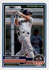 2023 Panini Stars & Stripes USA Baseball #42 Maxwell Clark