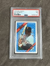 1972 Kellogg’s Willie Mays RBI 1856 #54 PSA 7 NM Giants Vintage HOF Legend!!
