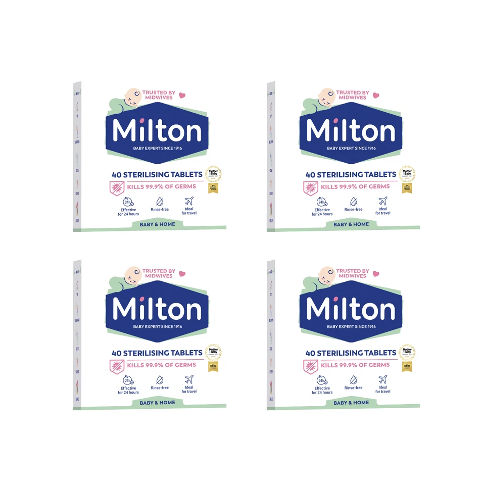 MILTON Sterilizing Tablets (40s) x4