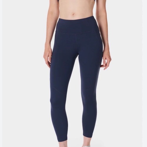 Sweaty Betty London Navy The Power Legging Activewear Athleisure Size Medium