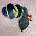 Vintage 1997 TY Beanie Babies Collection - Hissy the Snake w/ Tags