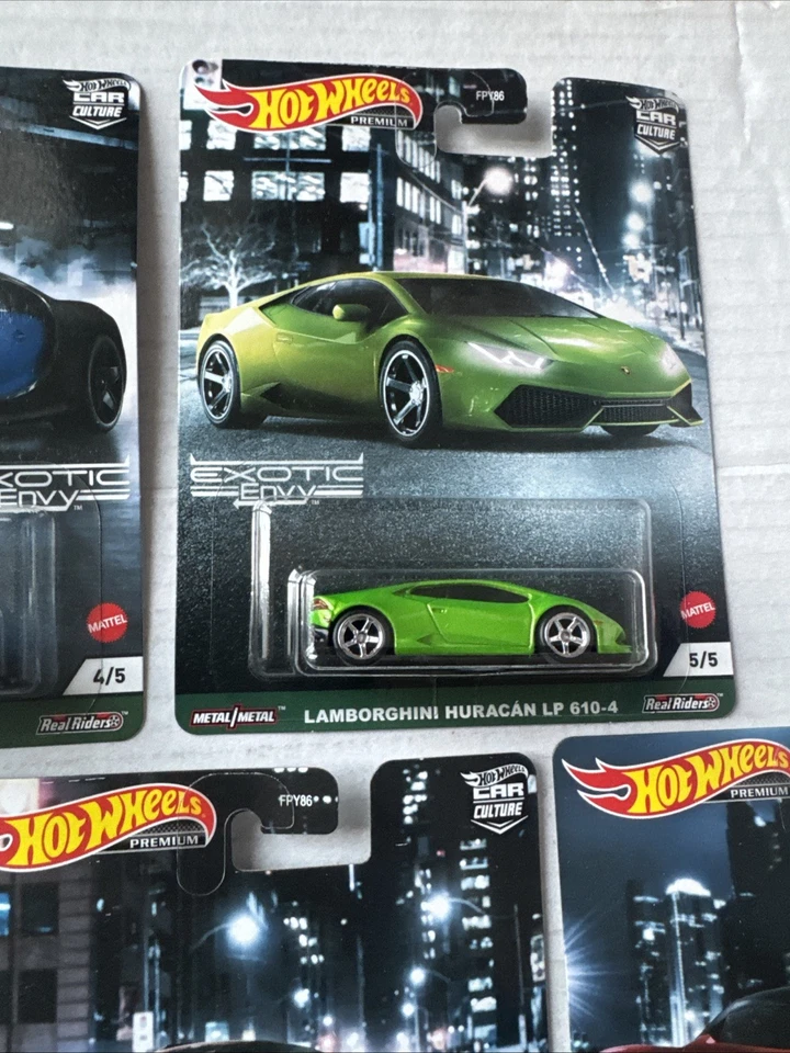 Hotwheels 1/64  🇨🇵 Exotic envy Serie 5/5 Métal et roues gomme de 2021 Bugatti - Photo 3/4