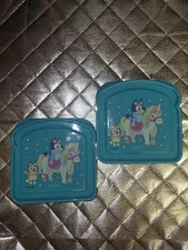 Zak Bluey Sandwich Holder Lot Of 2