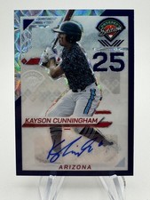 2025 Prospect Edition KAYSON CUNNINGHAM Purple Scope Prospect Auto /49 #45