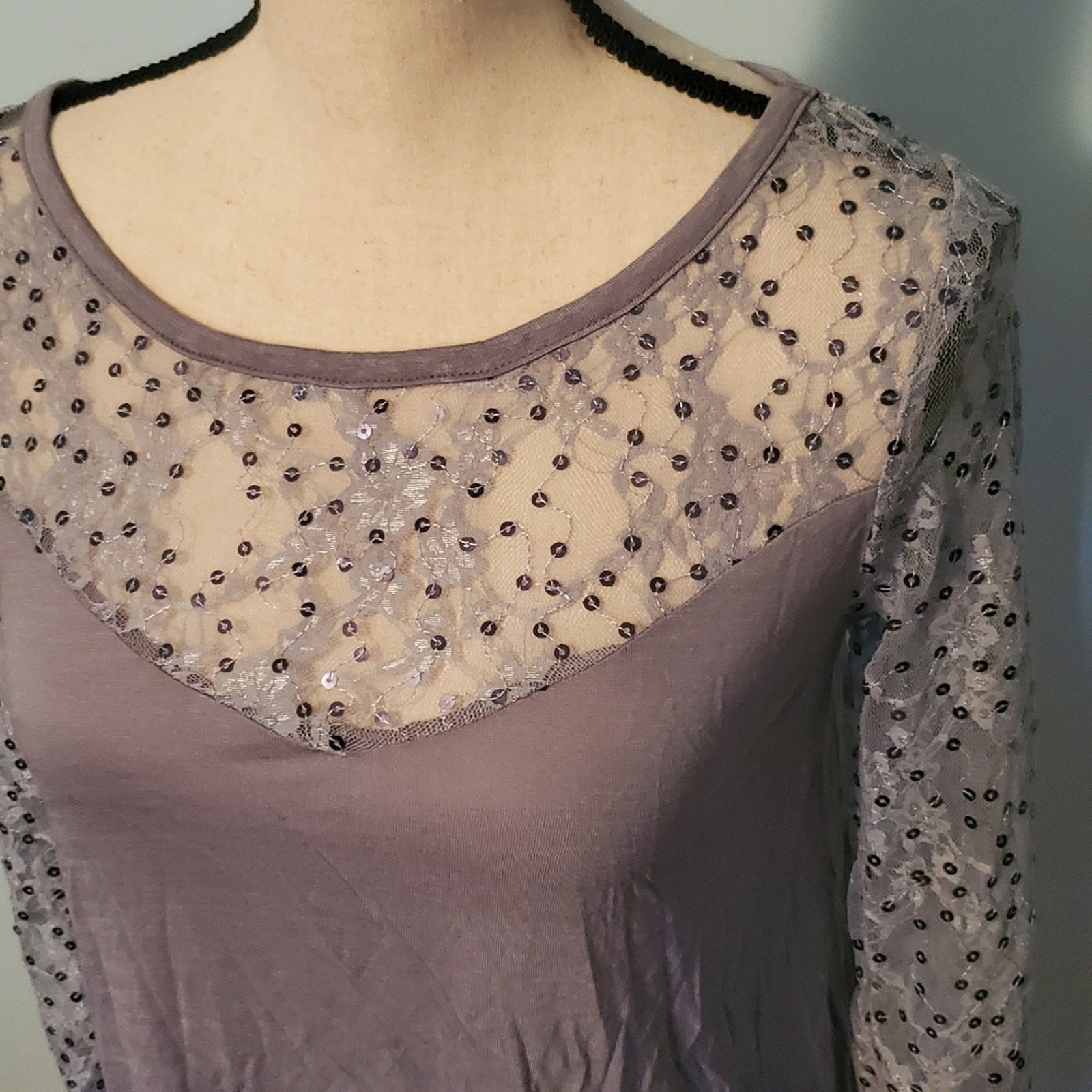 Moda International Versatile Dusky Grayish Blue w… - image 4