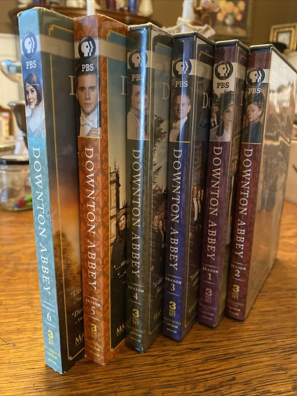 Downtown Abbey Seasons 1-6 DVD Set Complete Series PBS three unopened