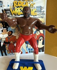LJN WWF WWE Superstars Junkyard Dog Wrestling Action Figure Vintage 1984 8”