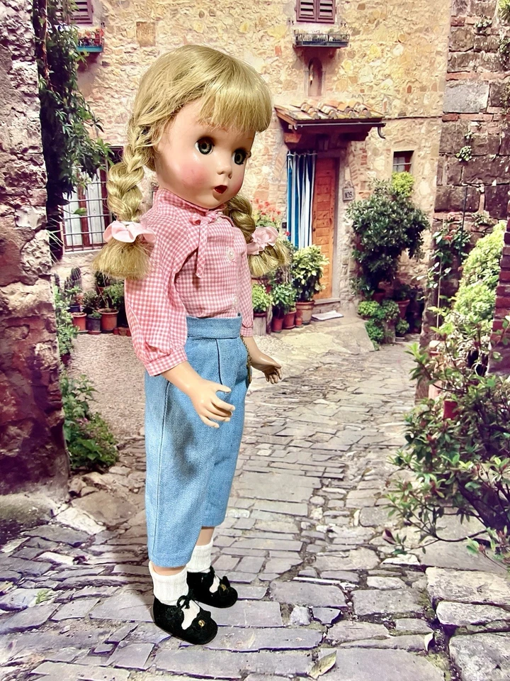 Coletas vintage Madame Alexander rubias Polly 18 pulgadas con Madame Alexander Foto 4 de 4
