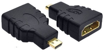 Micro HDMI Adapter | Micro-HDMI-Stecker | HDMI Buchse auf Micro HDMI Stecker