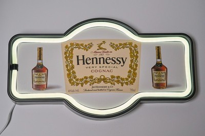 New Hennessy Cognac 17'' x 10'' promotional Led neon Light Sign Man Cave Gift Idea