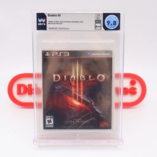 PS3 PlayStation 3 DIABLO III 3 + INFERNAL HELM - WATA GRADED 9.8 A++ NEW Sealed!
