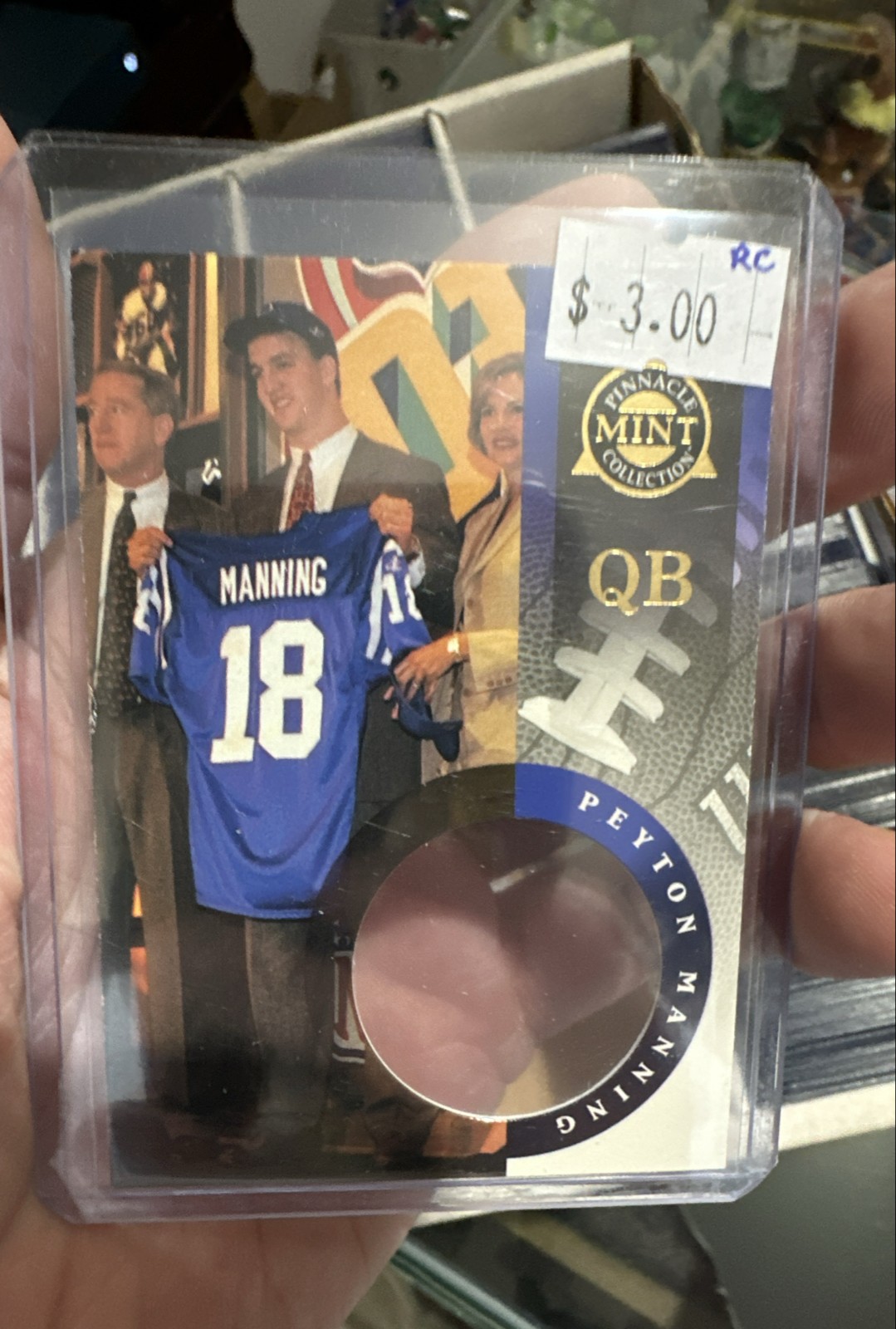 1998 Pinnacle Mint Collection - Peyton Manning #33 (RC)
