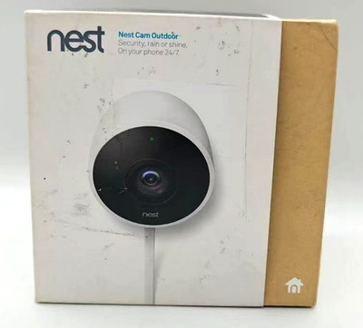 Open box Google Nest Cam Outdoor HD Security Camera 1st Gen A0033 NC2100ES