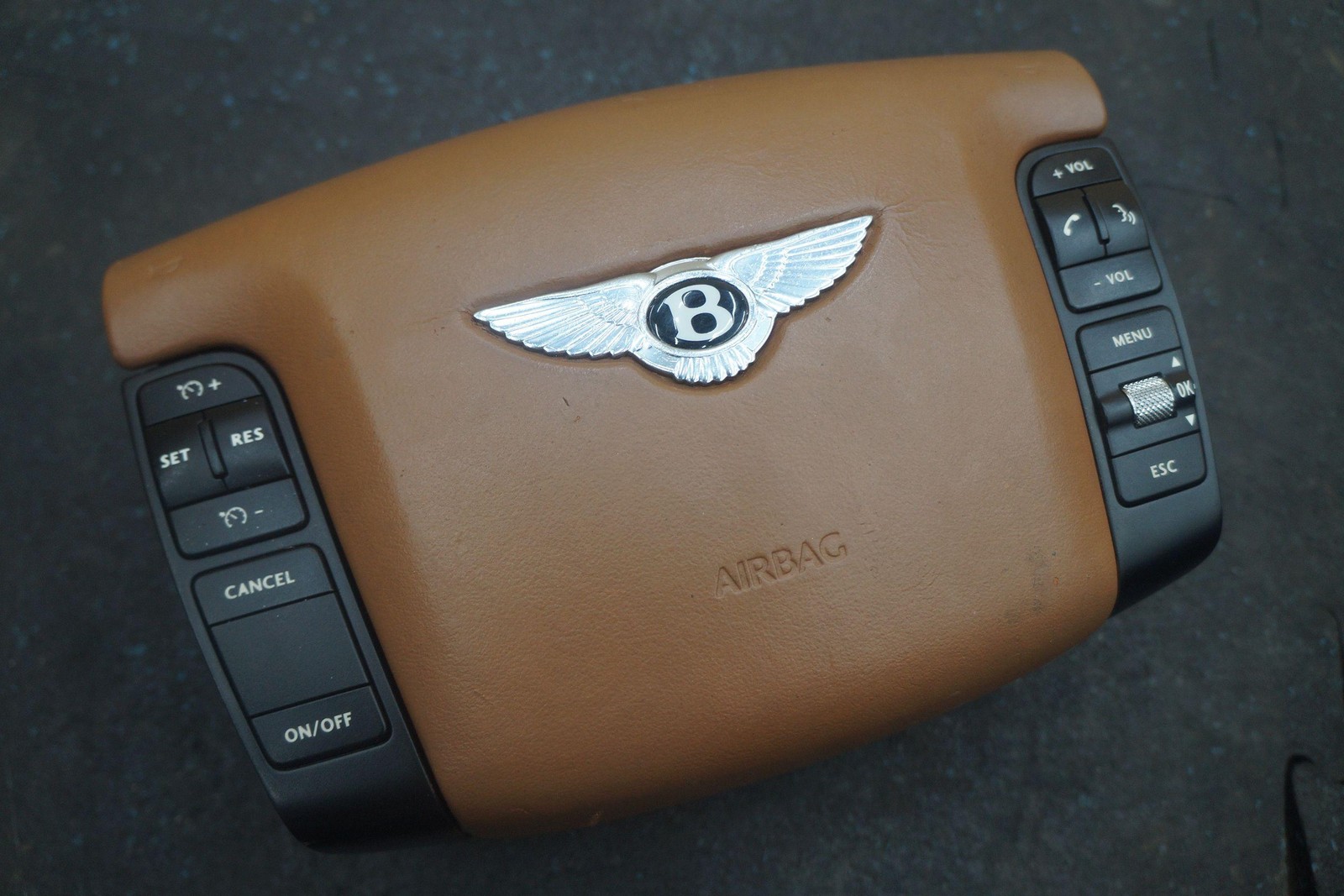 Front Left Steering Wheel Airbag 3W0880199R OEM Bentley Continental 2005