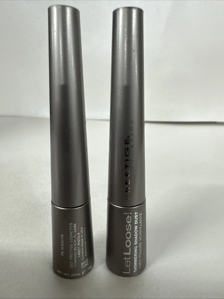 2 Pack Prestige Loose Shimmering eye Shadow Dust PS-10 EXCITE .02oz - Image 3 of 3