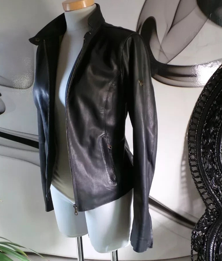 NWT MATCHLESS GRIMSBY BLOUSON LEATHER FITTED JACKET COAT SIZE 14 ' image 3