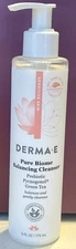 DERMA E Pure Biome Balancing Cleanser Prebiotic Green Tea, 6 fl oz (175 ml) New