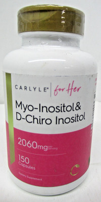 Carlyle For Her Myo-Inositol & D-Chiro Inositol, 2060mg, 150 Capsules