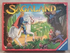 SAGALAND - ältere Version im roten Karton [Kinderspiel]. Ein zauberhaftes 197393