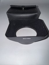 KONICA Hexanon AR Rectangular Metal LENS HOOD SHADE for 24mm 28mm Lens w/Case