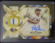 2025 Topps Diamond Icons Autographed Relic - Pete Alonso /10