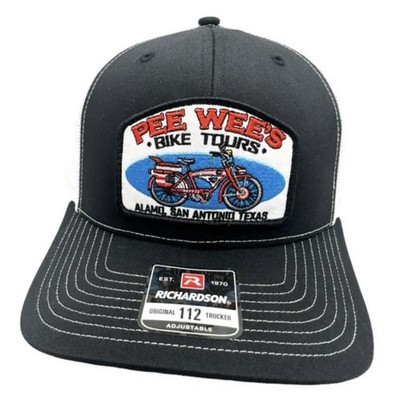 Pee Wee s Bike Tours Pee Wee Herman Movie Show Richardson 112 Trucker Hat Cap
