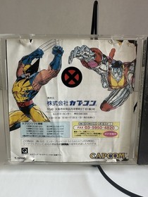 X-Men Children of the Atom Sega Saturn Japan Import CIB Capcom T-1203G