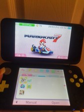 NINTENDO 2DS XL CONSOLE BLACK BLACK LIME GREEN (READ DESCRIPTION) UK UK