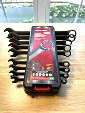 Husky 10pc Metric 1001 966 517 Universal Combination Wrench Set-Missing 12mm