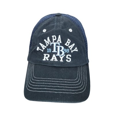 Tampa Bay Rays Hat Cap Snap Back Mens One Size Blue MLB Baseball Fan Favorite