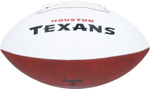 Will Anderson Jr. Houston Texans Autographed Franklin White Panel Football - Image 3 of 3