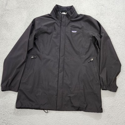 Patagonia Jacket Mens Extra Large Black All Time Shell Parka Shell