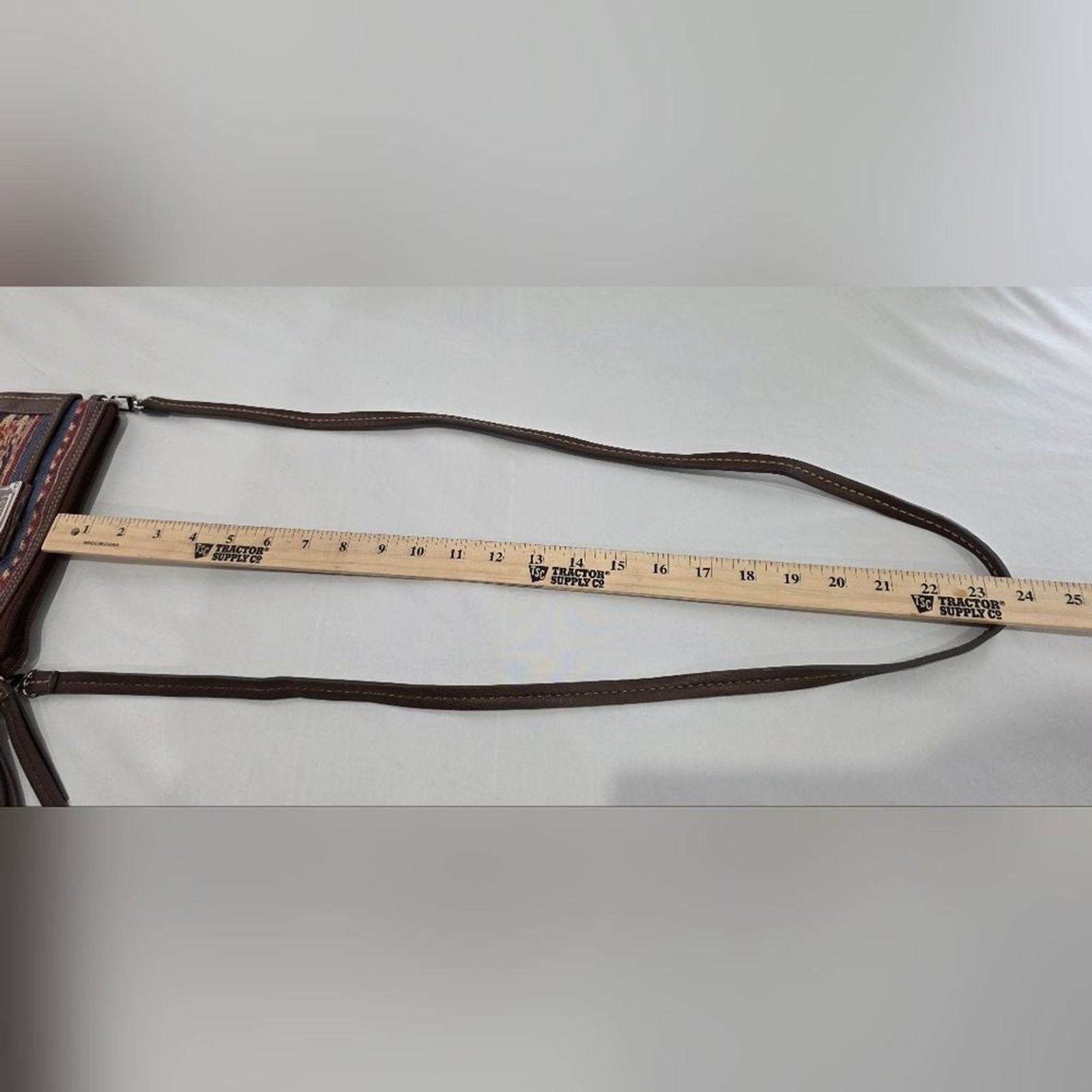 Chaps Multicolor Patterned Satchel - image 10