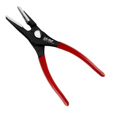 8  Needle Nose Pliers Soft Jaw Pliers for Jewelry Making, Crafts, Red