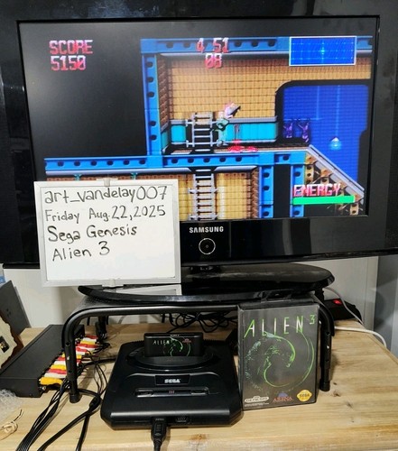 Alien 3 - (Sega Genesis, 1992) *CIB* Great Condition* Tested! FREE SHIPPING!!! - Picture 16 of 22