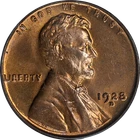 1928-D Lincoln Cent OGH CAC Sticker PCGS MS64 RD Great Eye Appeal