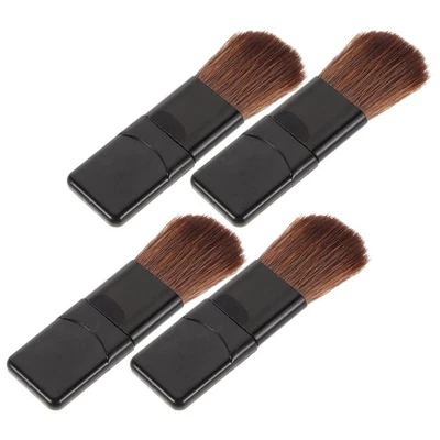 5Pcs Portable Travel Brush Set Durable Small Powder Flat Blush Fiber Makeup - Image 1 of 4