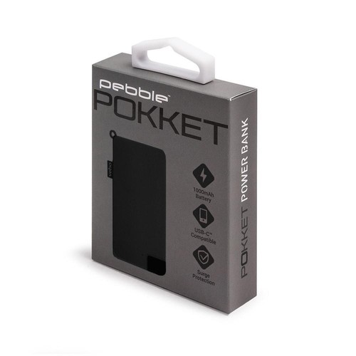 Veho Pebble Pokket 1000mAh micro size keyring Power Bank - Black - Picture 4 of 10