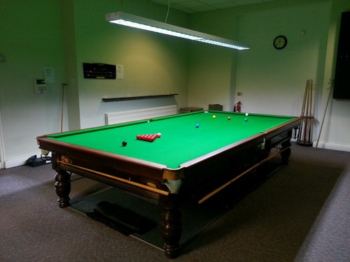 professional snooker table lighting