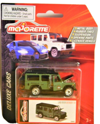 2019 Majorette 1/64 diecast cars 'Deluxe Cars' 266C ''Land Rover Defender 110''