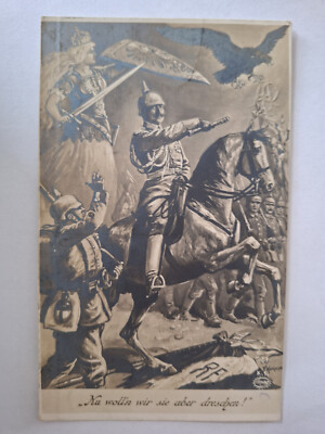 Postcard Nu wanna threshe them but! 19267