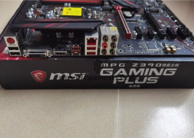 1PCS MSI MPG Z390 GAMING PLUS LGA1151 (Intel 8th Und 9th Gen) 64GB DDR4