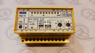 BENDER RCMA472LY Fehlerstromwächterrelais Artikel B94042007 AC/DC Deutschland