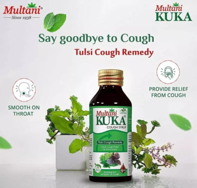 Multani Kuka Syrup (100ml) Quick Relief No Drowsiness Suitable for All