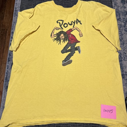 Official Pouya Yellow Shirt XXL 10105
