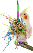 1357 Rose Bonka Bird Toys parrot cage toy cages shred foraging cockatiel conure