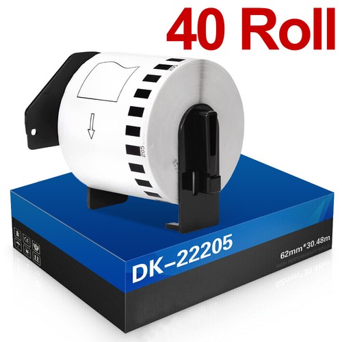 Compatible Continuous Label Roll for Brother DK-22205 QL-570 QL-700 800 QL-1100 - Picture 19 of 21