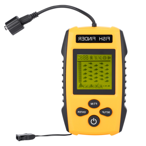 100M Portable LCD Fish Finder With Sonar Sensor Fishing Accessory TL88E - Picture 1 of 8