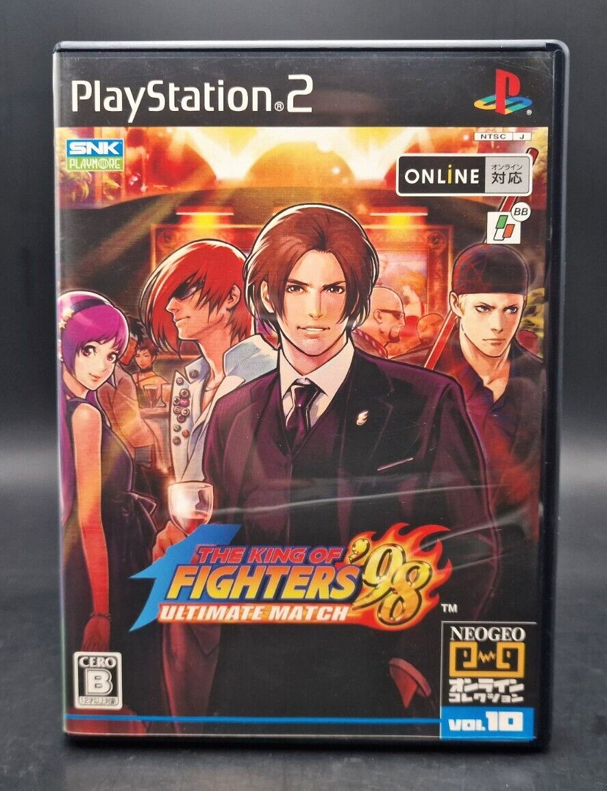 The King of Fighters 98 Ultimate Match Sony Playstation 2 PS2 NTSC-J JAP JAPAN